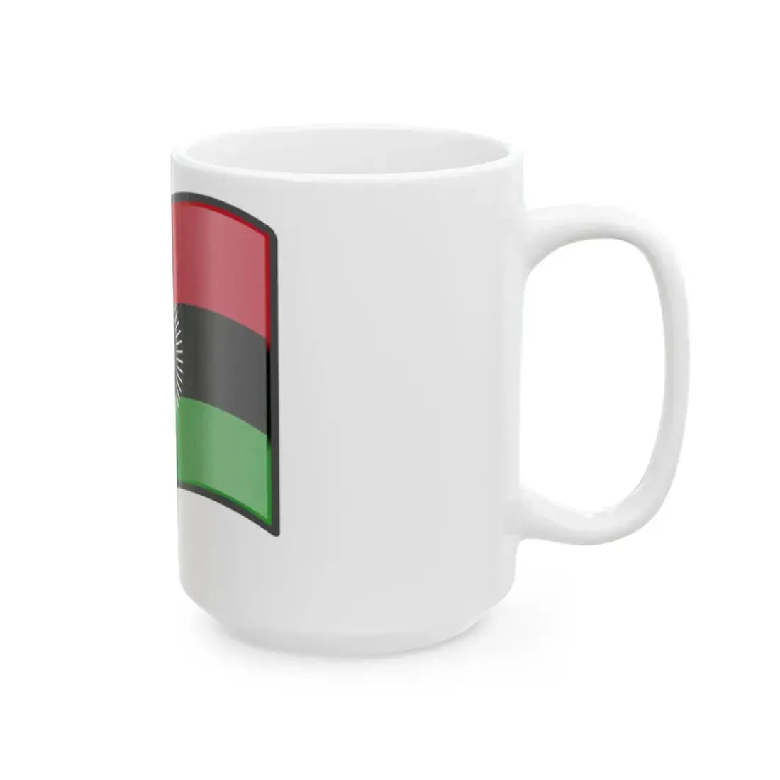 Nuvola Malawian flag 2010 (Malawi) White Coffee Mug - Go Mug Yourself