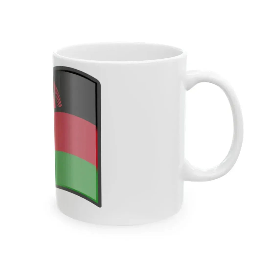Nuvola Malawian flag (Malawi) White Coffee Mug - Go Mug Yourself