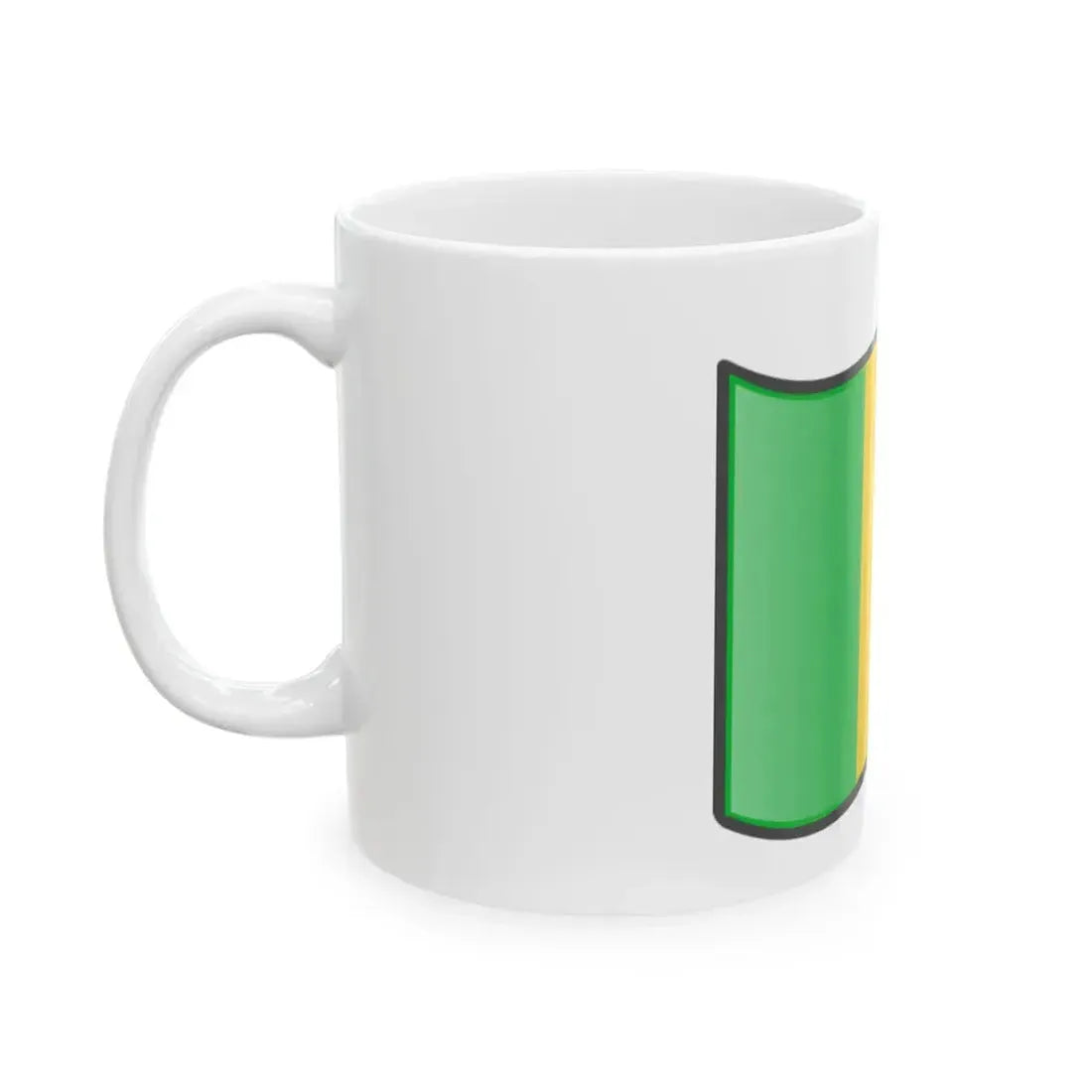Nuvola Mali flag (Mali) White Coffee Mug - Go Mug Yourself