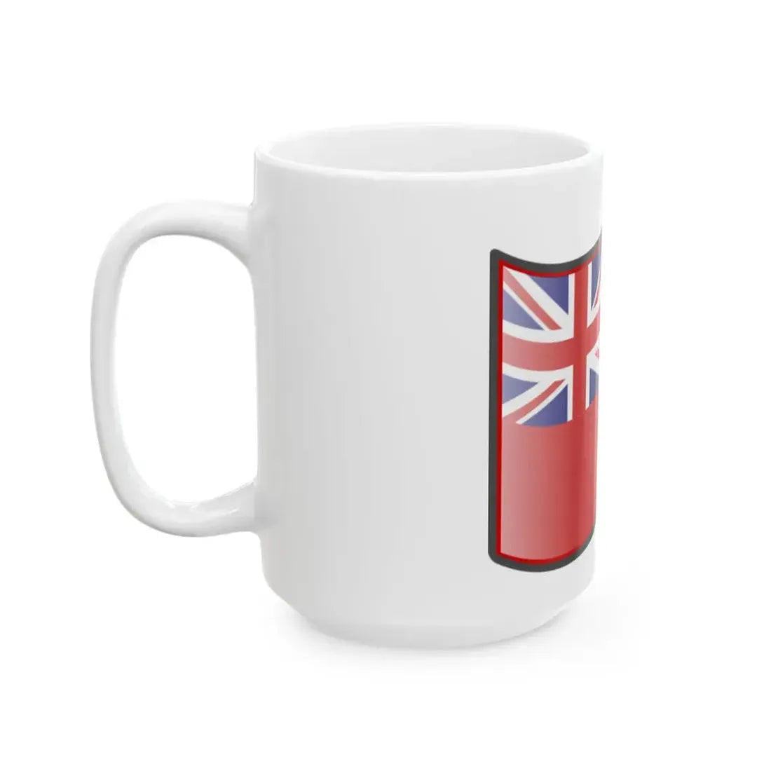 Nuvola Manitoba flag (Canada) White Coffee Mug - Go Mug Yourself