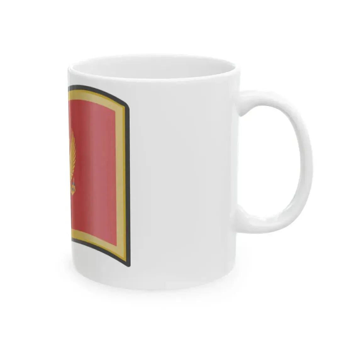 Nuvola Montenegrin flag (Montenegro) White Coffee Mug - Go Mug Yourself