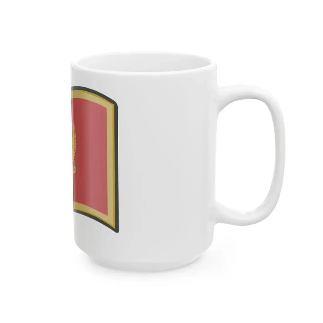 Nuvola Montenegrin flag (Montenegro) White Coffee Mug - Go Mug Yourself