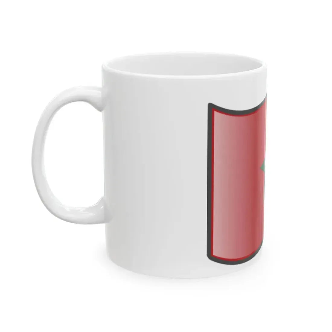 Nuvola Moroccan flag (Morocco) White Coffee Mug - Go Mug Yourself