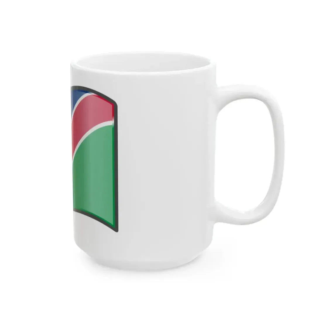 Nuvola Namibian flag (Namibia) White Coffee Mug - Go Mug Yourself