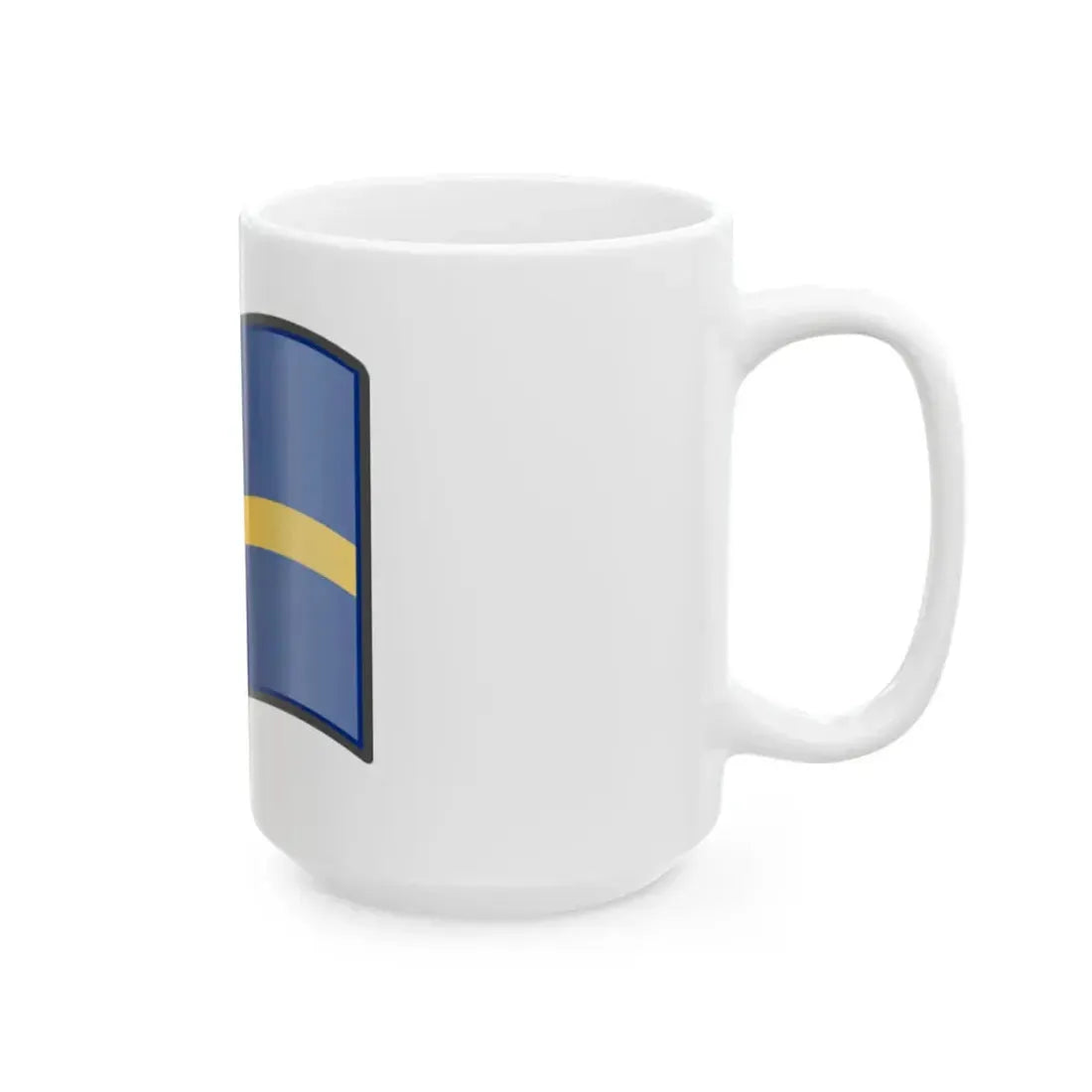 Nuvola Nauru flag (Nauru) White Coffee Mug - Go Mug Yourself