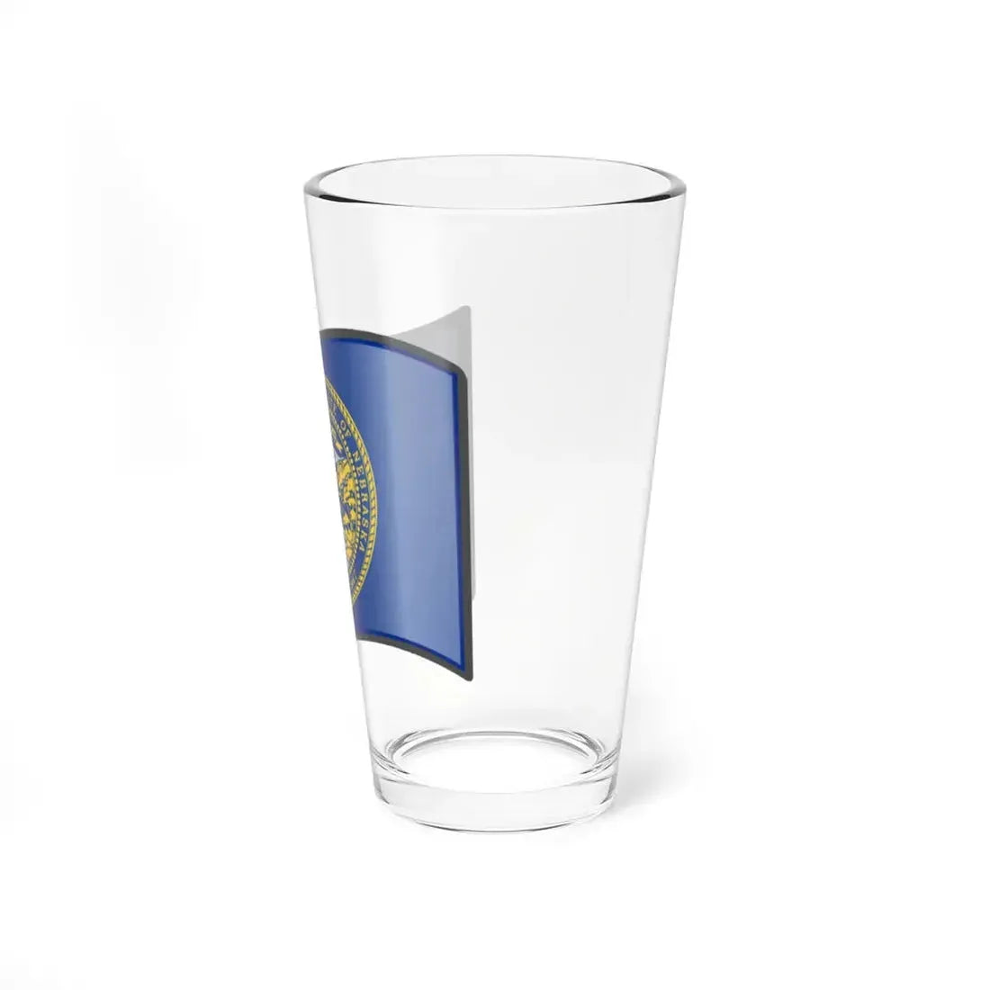 Nuvola Nebraska flag (United States) Pint Glass 16oz - Go Mug Yourself