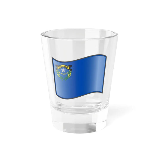 Nuvola Nevada flag (United States) Shot Glass 1.5oz 1.5oz - Go Mug Yourself