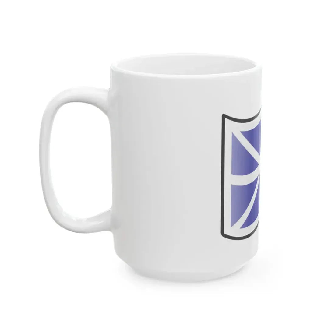 Nuvola Newfoundland flag (Canada) White Coffee Mug - Go Mug Yourself