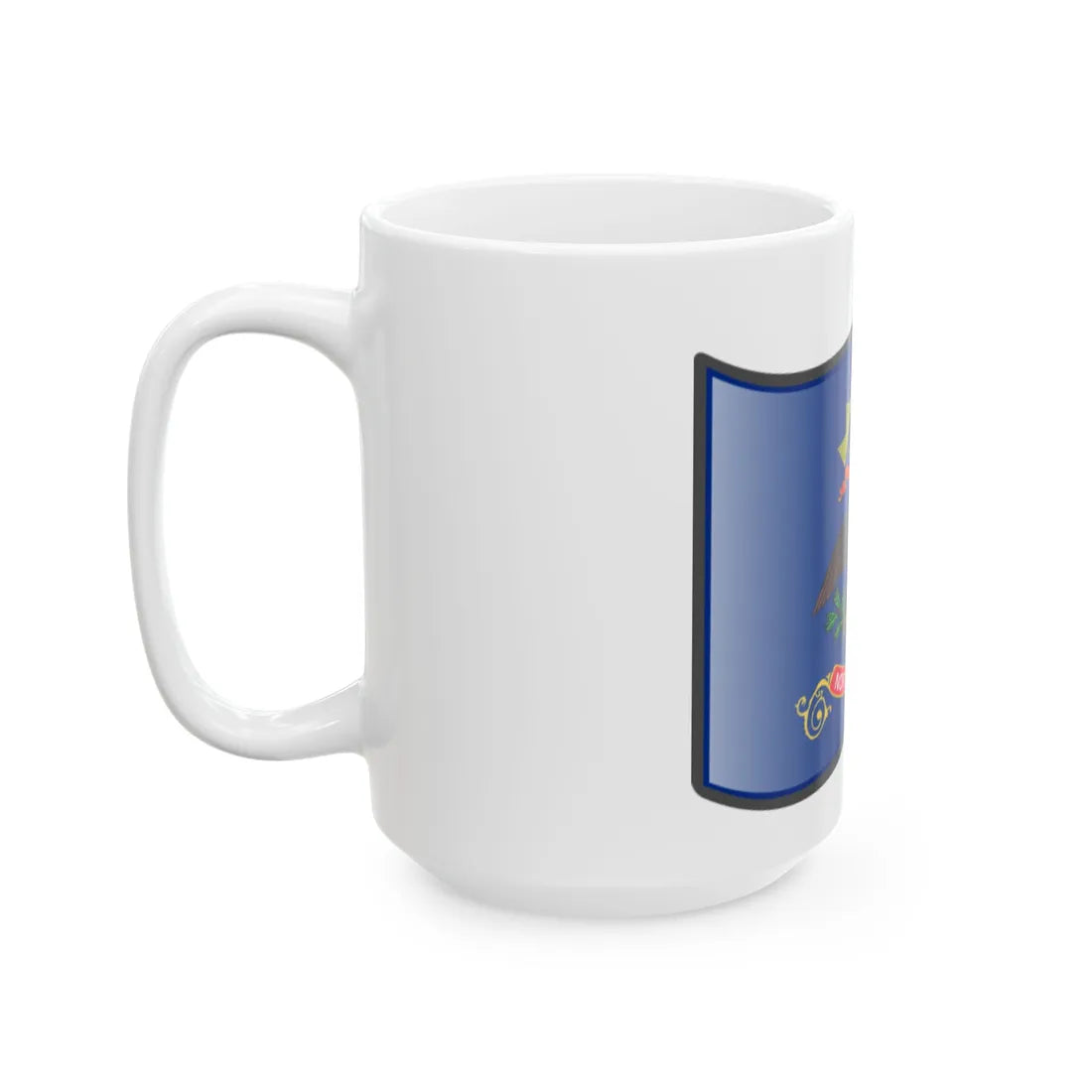 Nuvola North Dakota flag (United States) White Coffee Mug - Go Mug Yourself