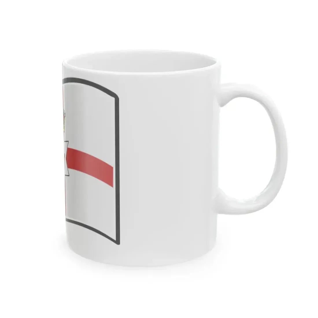 Nuvola Northern Irish flag (Ireland) White Coffee Mug - Go Mug Yourself