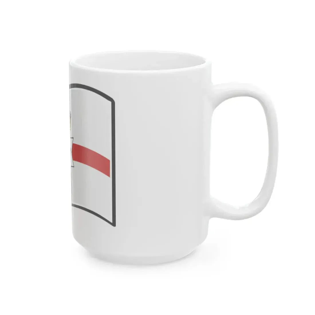 Nuvola Northern Irish flag (Ireland) White Coffee Mug - Go Mug Yourself