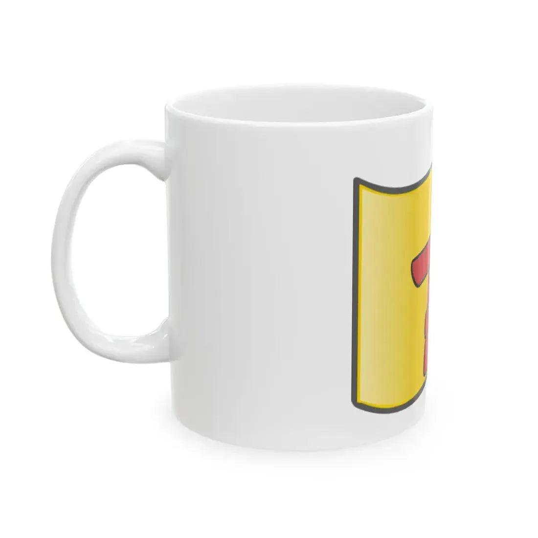 Nuvola Nunavut flag (Canada) White Coffee Mug - Go Mug Yourself