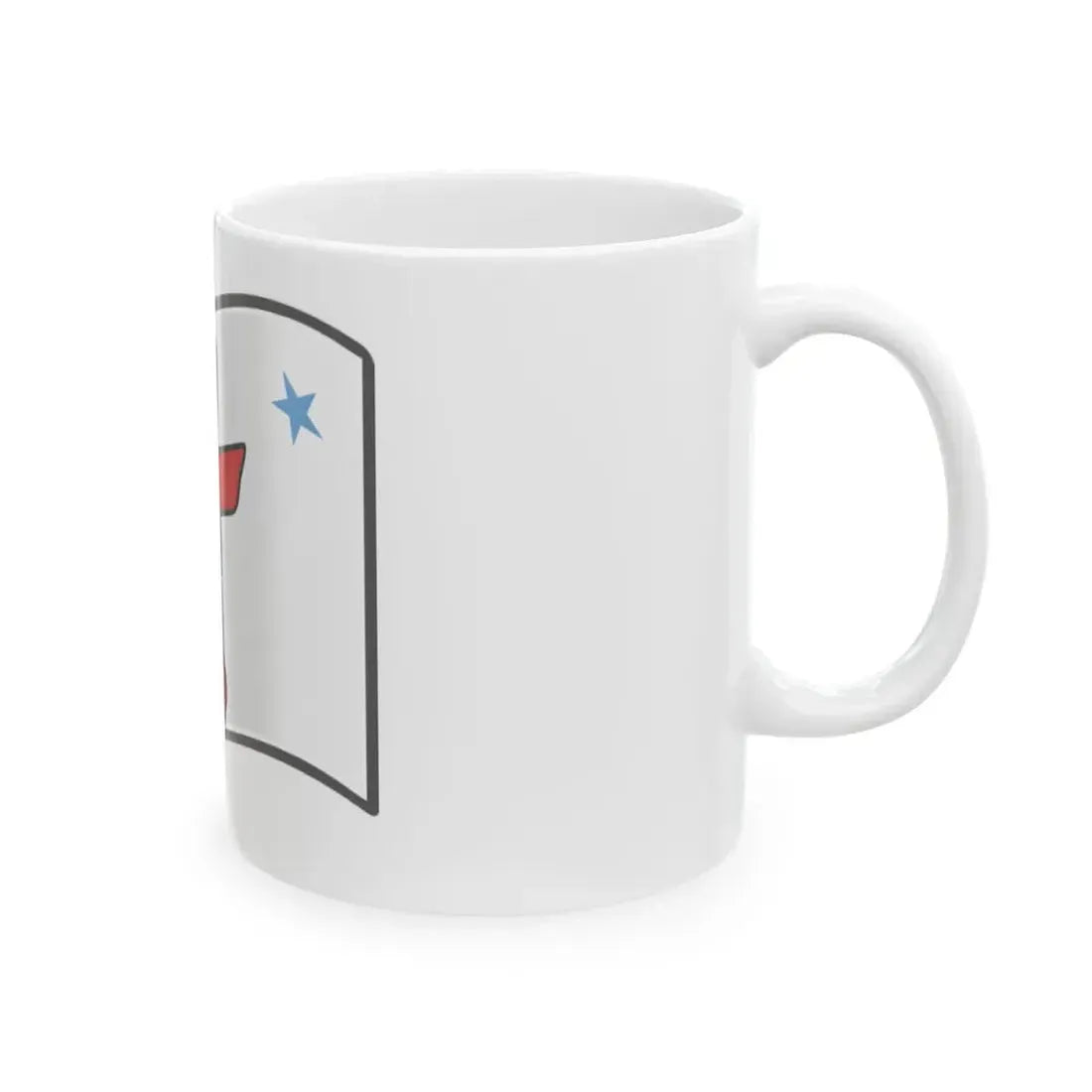 Nuvola Nunavut flag (Canada) White Coffee Mug - Go Mug Yourself