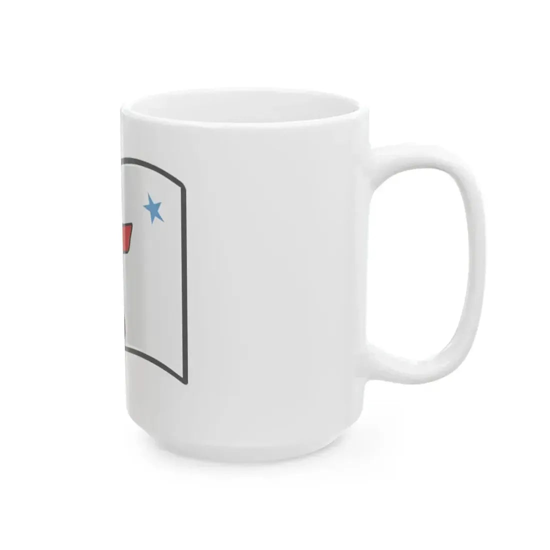 Nuvola Nunavut flag (Canada) White Coffee Mug - Go Mug Yourself