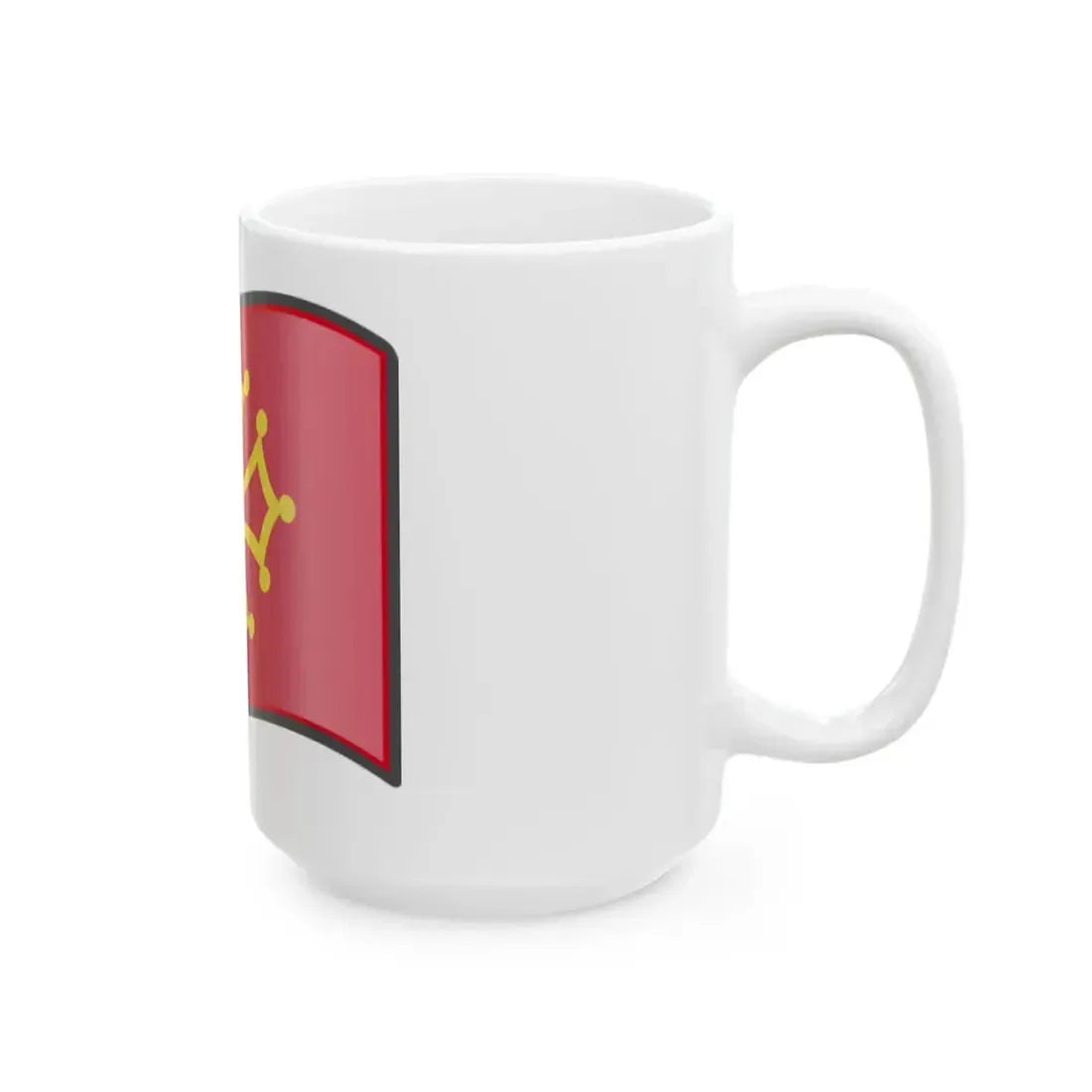 Nuvola Occitanian flag (France) White Coffee Mug - Go Mug Yourself