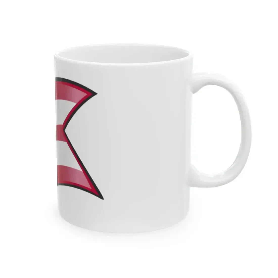 Nuvola Ohio flag (United States) White Coffee Mug - Go Mug Yourself