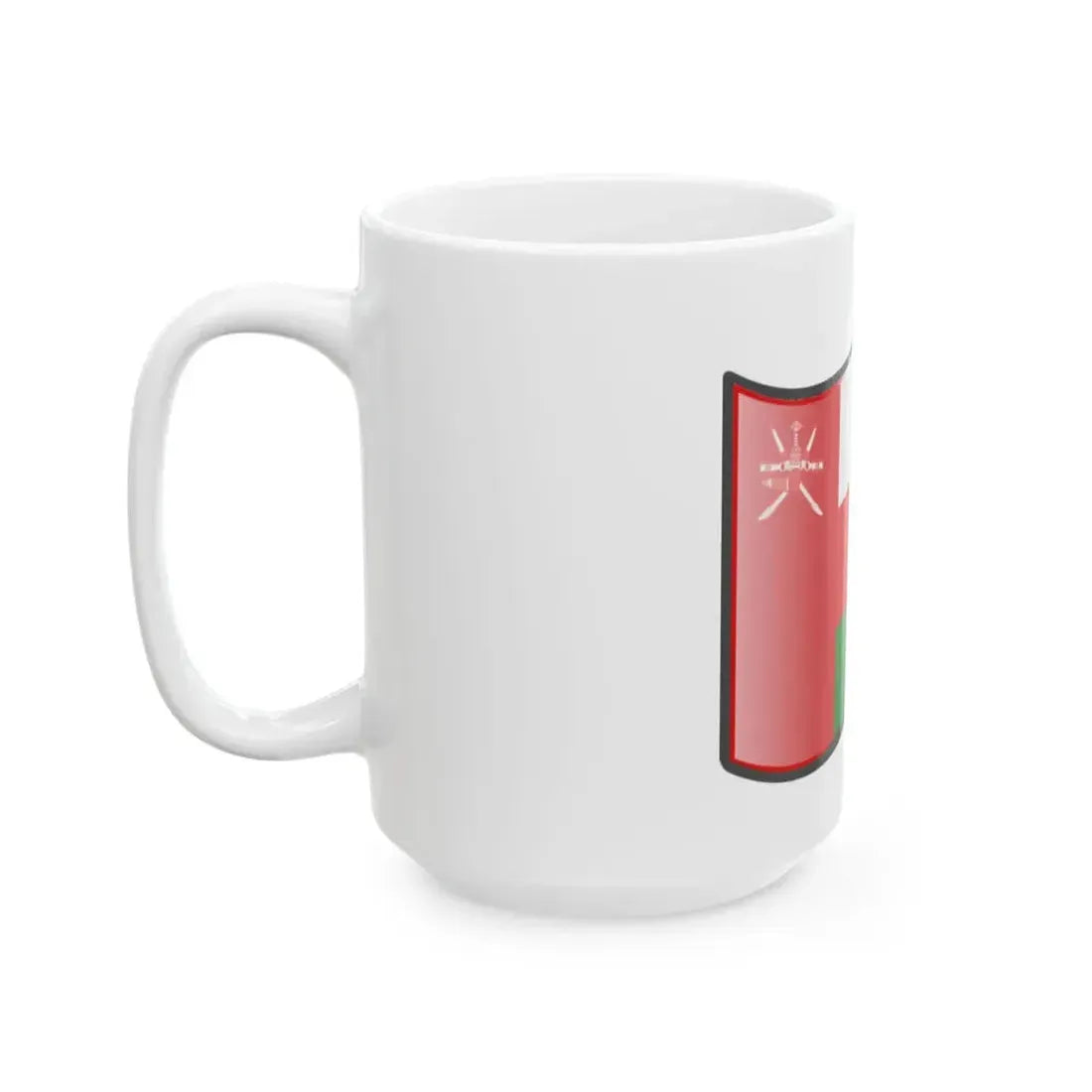 Nuvola Oman flag (Oman) White Coffee Mug - Go Mug Yourself