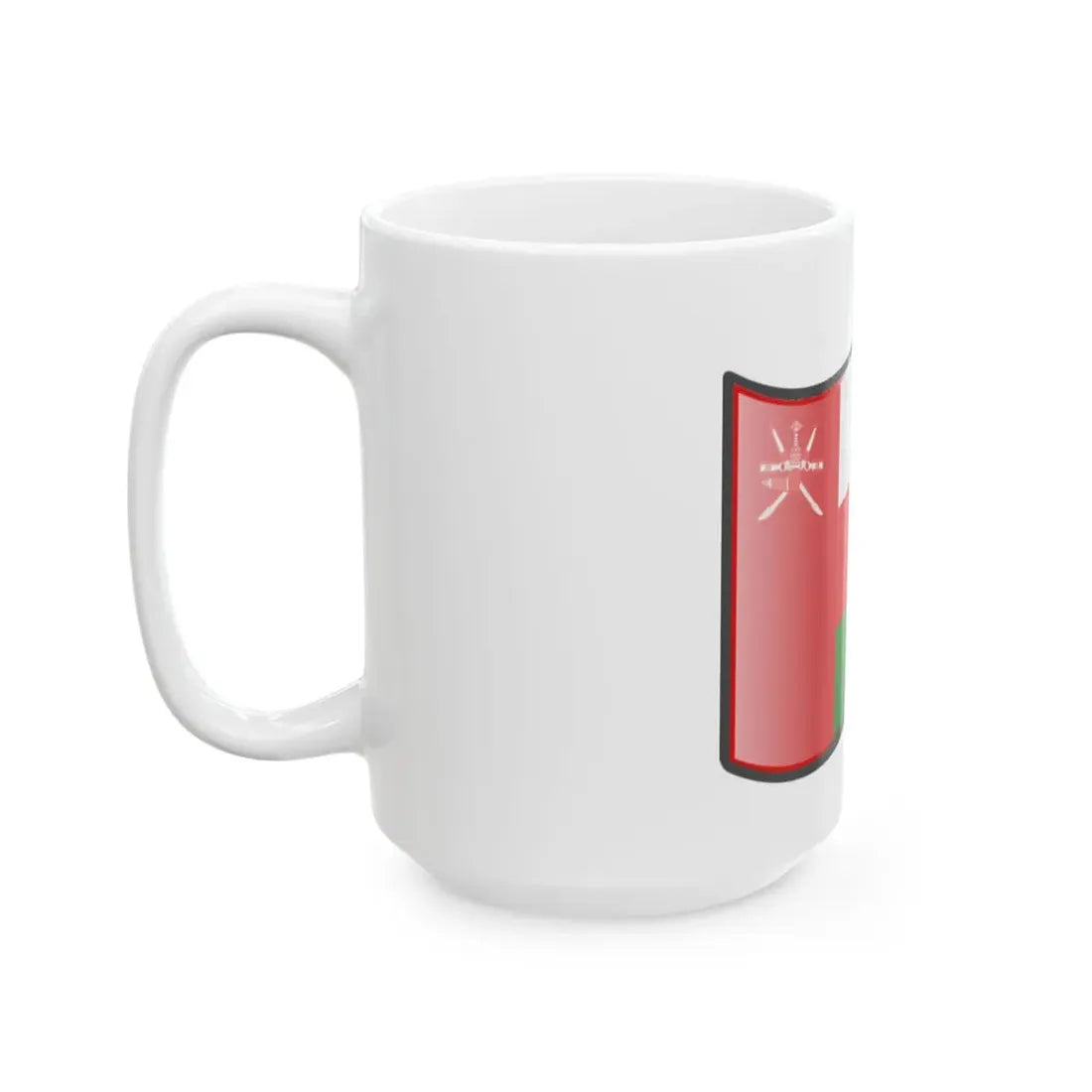 Nuvola Oman flag (Oman) White Coffee Mug - Go Mug Yourself