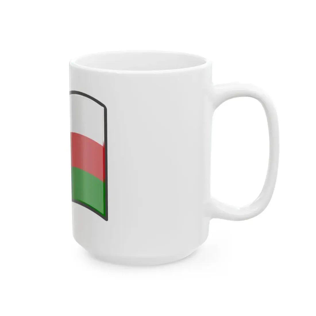 Nuvola Oman flag (Oman) White Coffee Mug - Go Mug Yourself