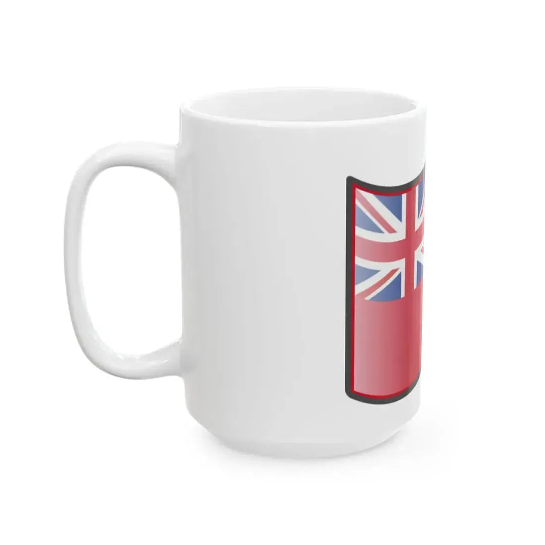 Nuvola Ontario flag (Canada) White Coffee Mug - Go Mug Yourself