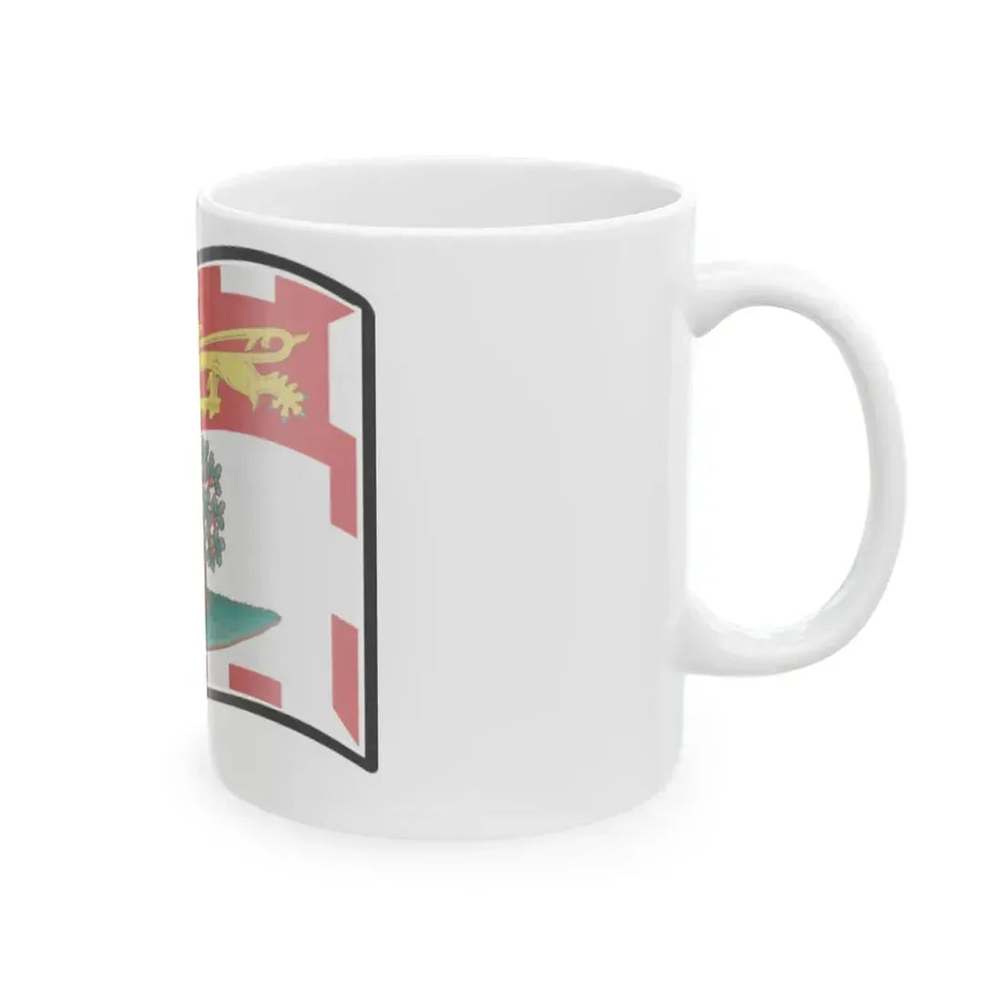 Nuvola PEI flag (Canada) White Coffee Mug - Go Mug Yourself