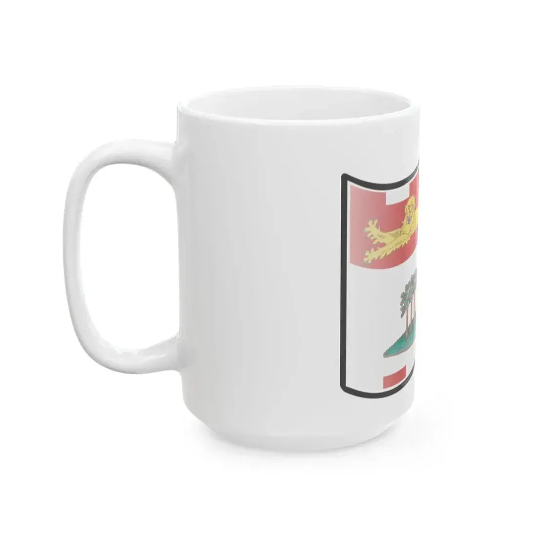 Nuvola PEI flag (Canada) White Coffee Mug - Go Mug Yourself