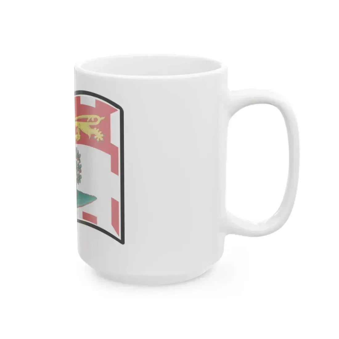 Nuvola PEI flag (Canada) White Coffee Mug - Go Mug Yourself