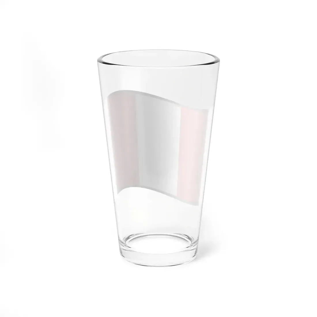 Nuvola Peru flag (Peru) Pint Glass 16oz - Go Mug Yourself