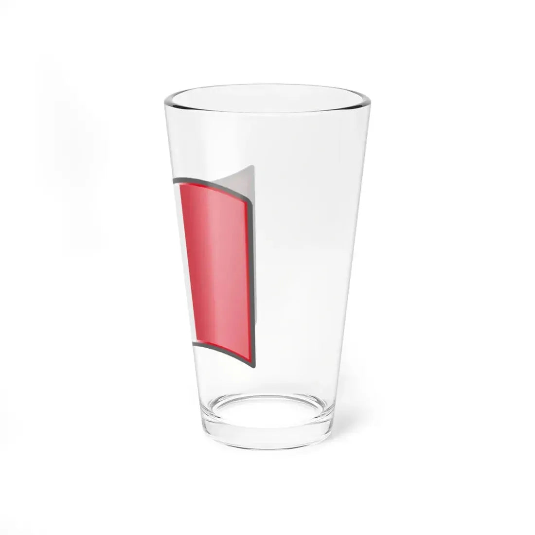 Nuvola Peru flag (Peru) Pint Glass 16oz - Go Mug Yourself