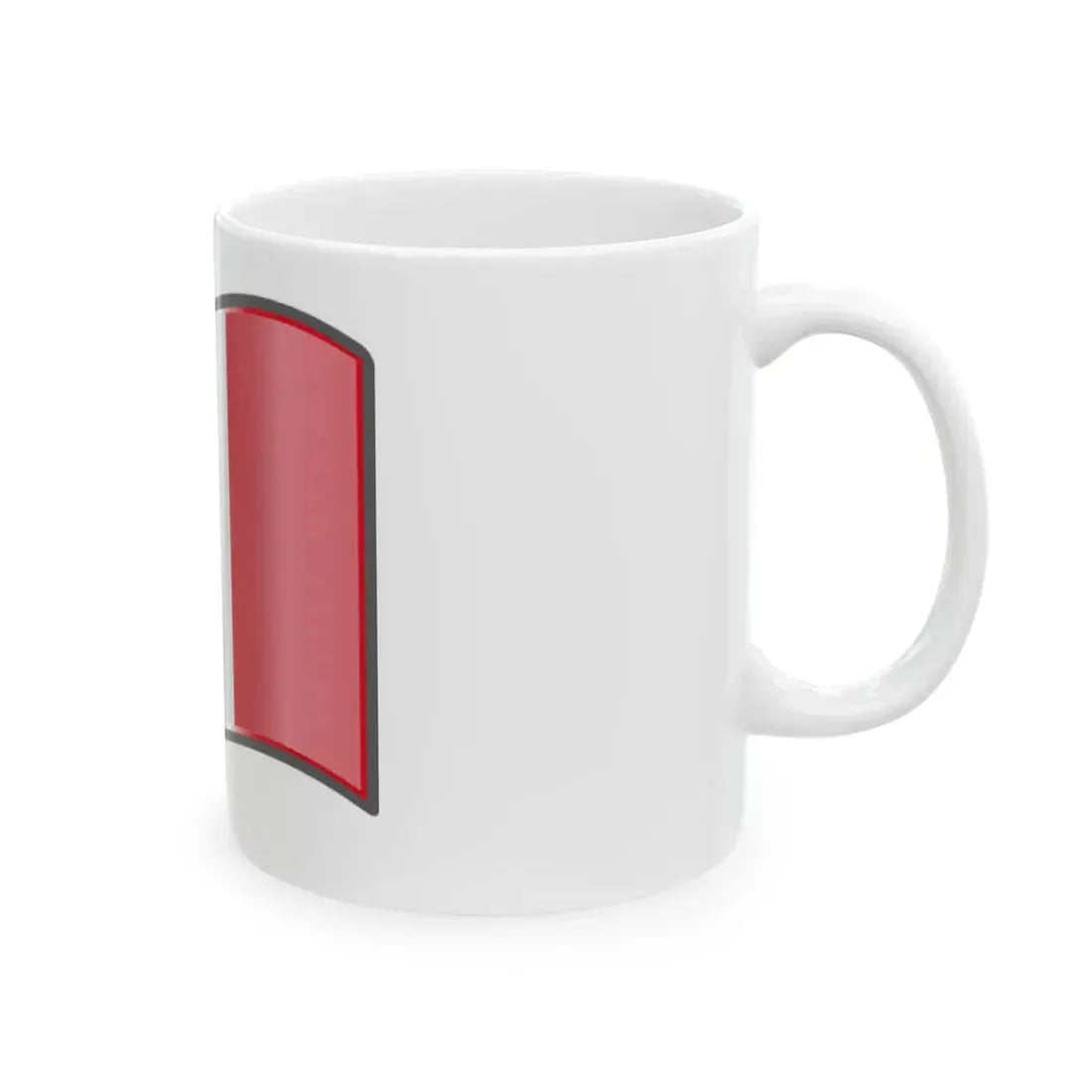 Nuvola Peru flag (Peru) White Coffee Mug - Go Mug Yourself