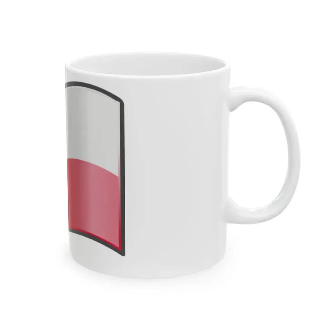 Nuvola Polish flag (Poland) White Coffee Mug - Go Mug Yourself