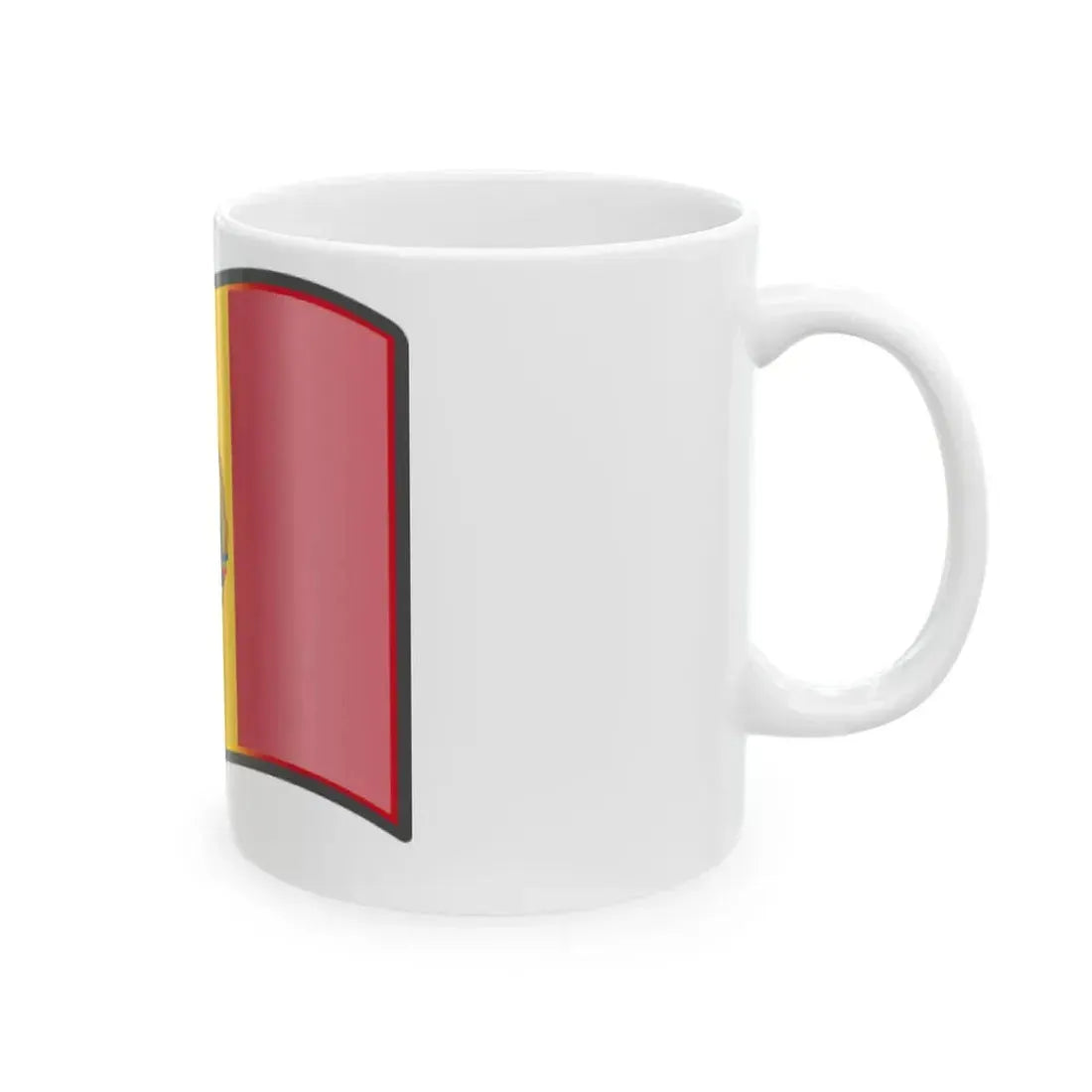 Nuvola Romanian flag 1965 (Oman) White Coffee Mug - Go Mug Yourself