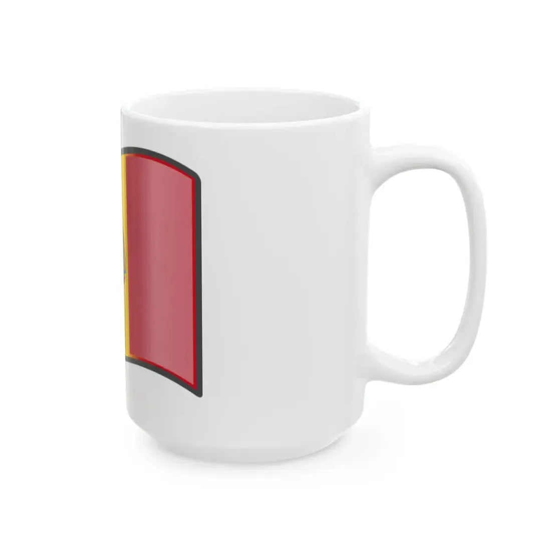 Nuvola Romanian flag 1965 (Oman) White Coffee Mug - Go Mug Yourself