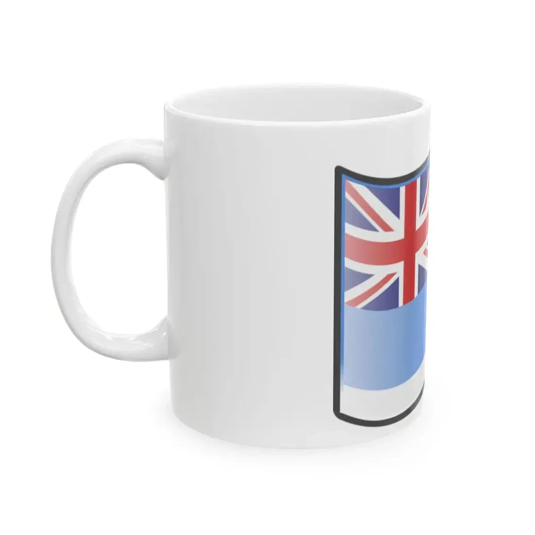Nuvola Ross flag (New Zealand) White Coffee Mug - Go Mug Yourself