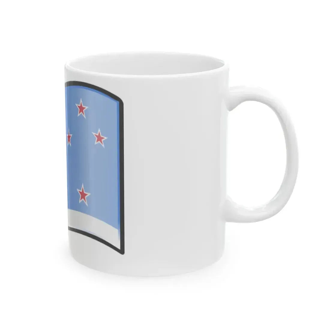 Nuvola Ross flag (New Zealand) White Coffee Mug - Go Mug Yourself
