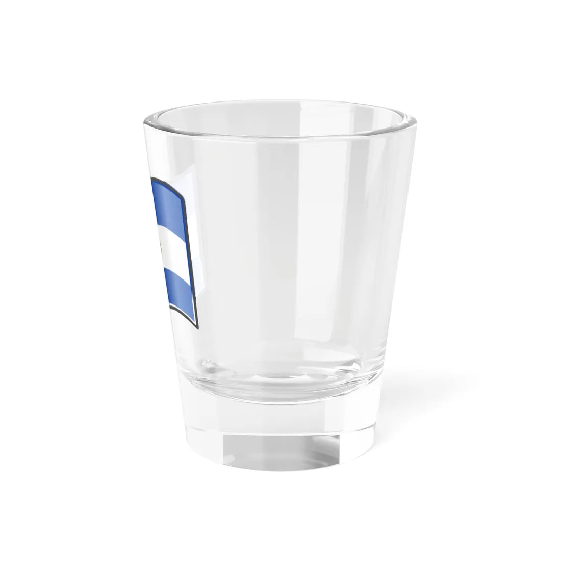 Nuvola Salvadoran flag (El Salvador) Shot Glass 1.5oz - Go Mug Yourself