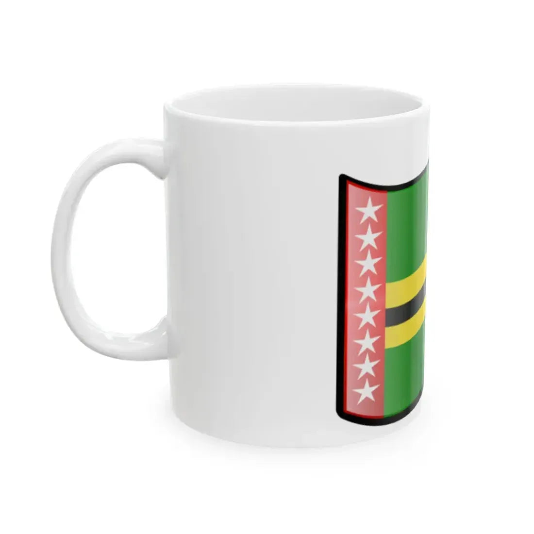 Nuvola Santander Colombia Flag (Colombia) White Coffee Mug - Go Mug Yourself