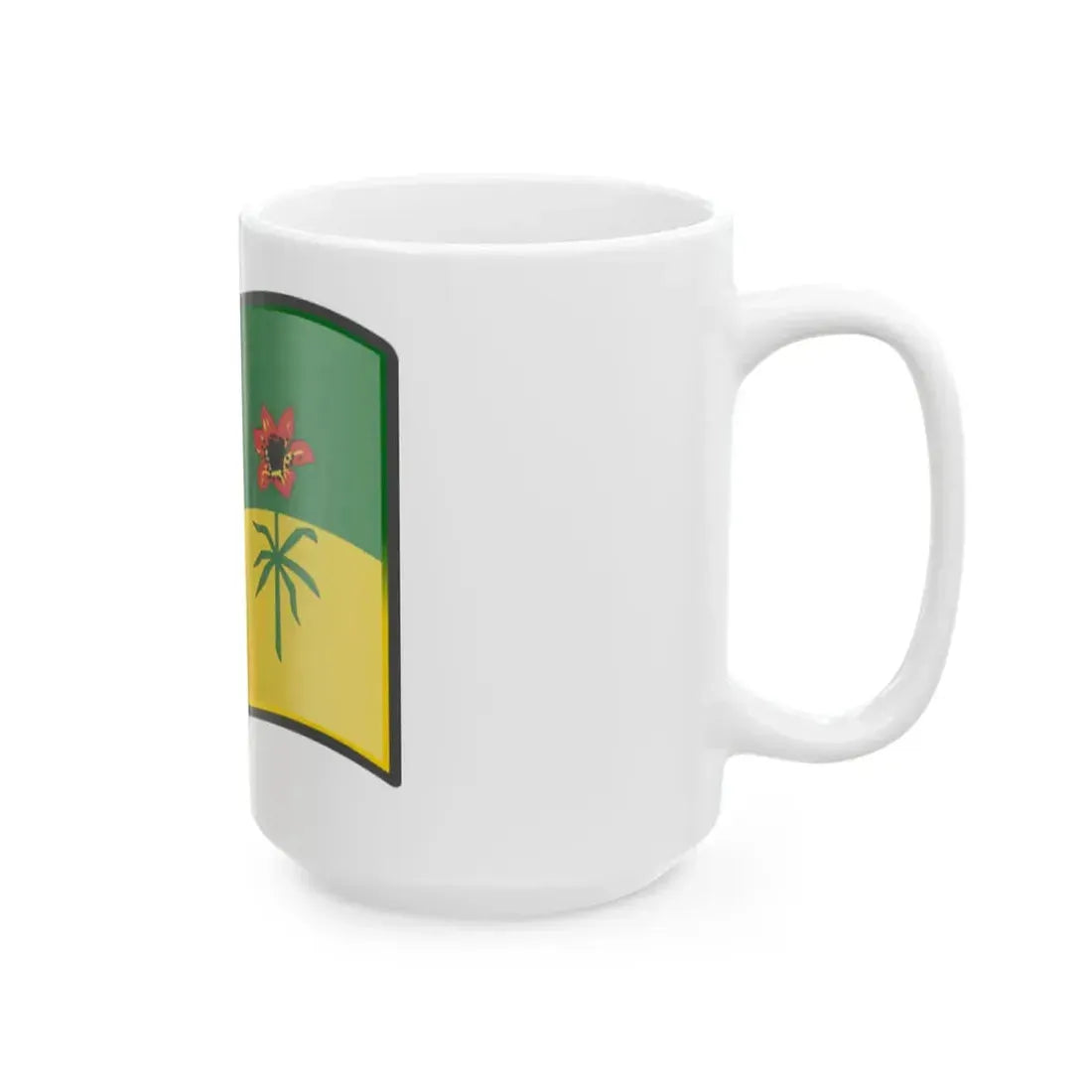 Nuvola Saskatchewan flag (Canada) White Coffee Mug - Go Mug Yourself