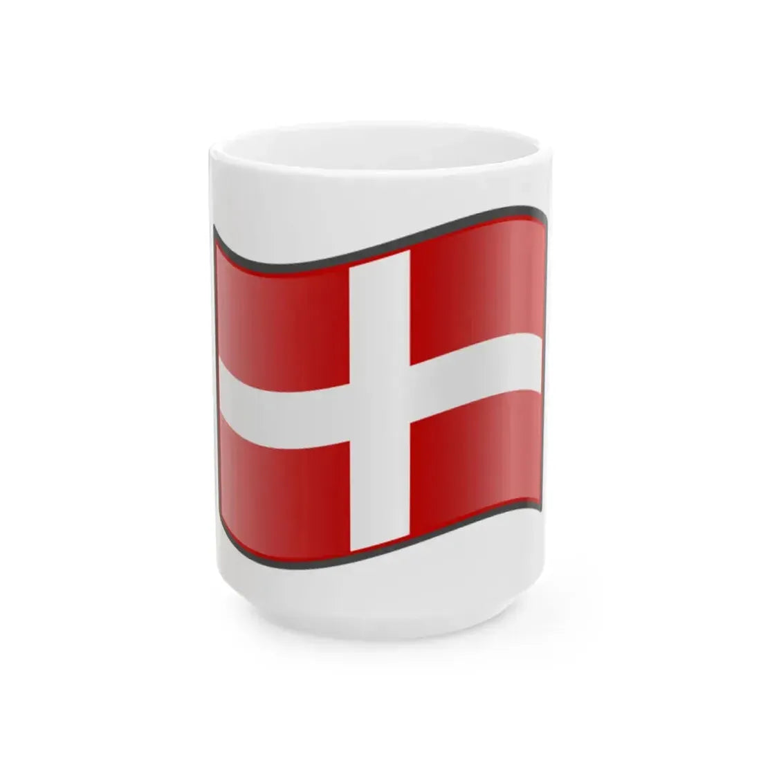 Nuvola Savoy flag (France) White Coffee Mug 15oz - Go Mug Yourself