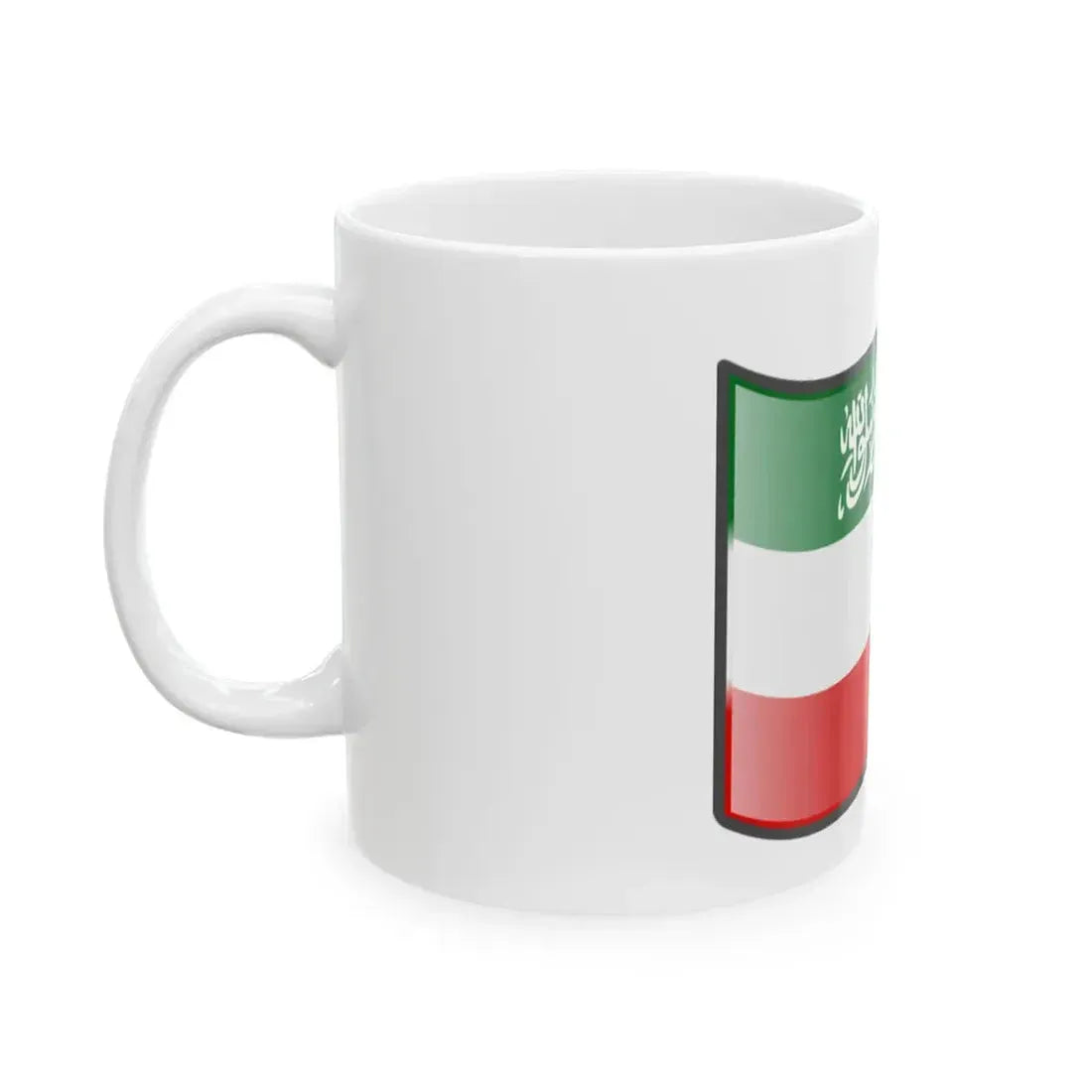 Nuvola Somaliland flag (Mali) White Coffee Mug - Go Mug Yourself