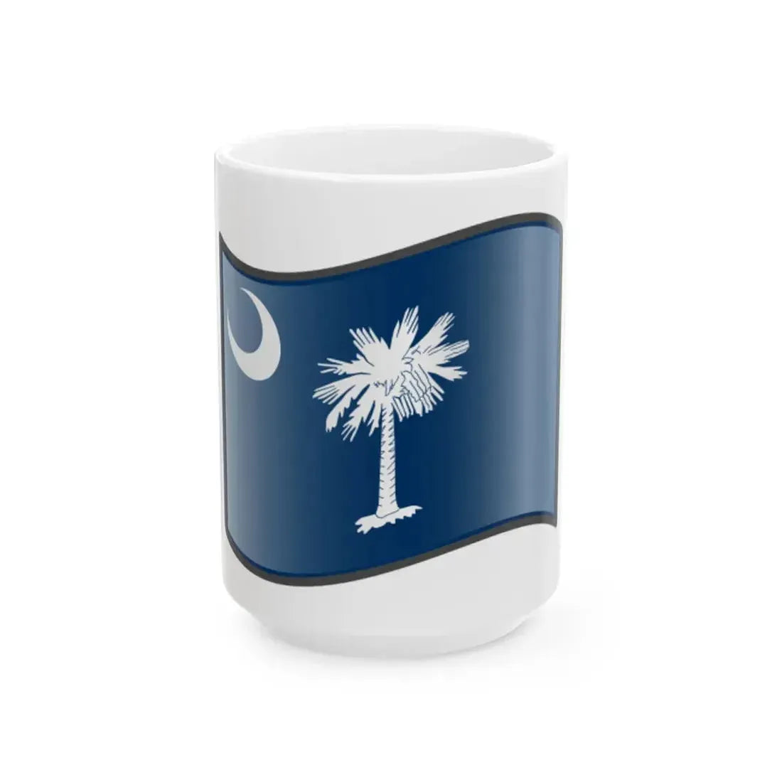 Nuvola South Carolina flag (United States) White Coffee Mug 15oz - Go Mug Yourself