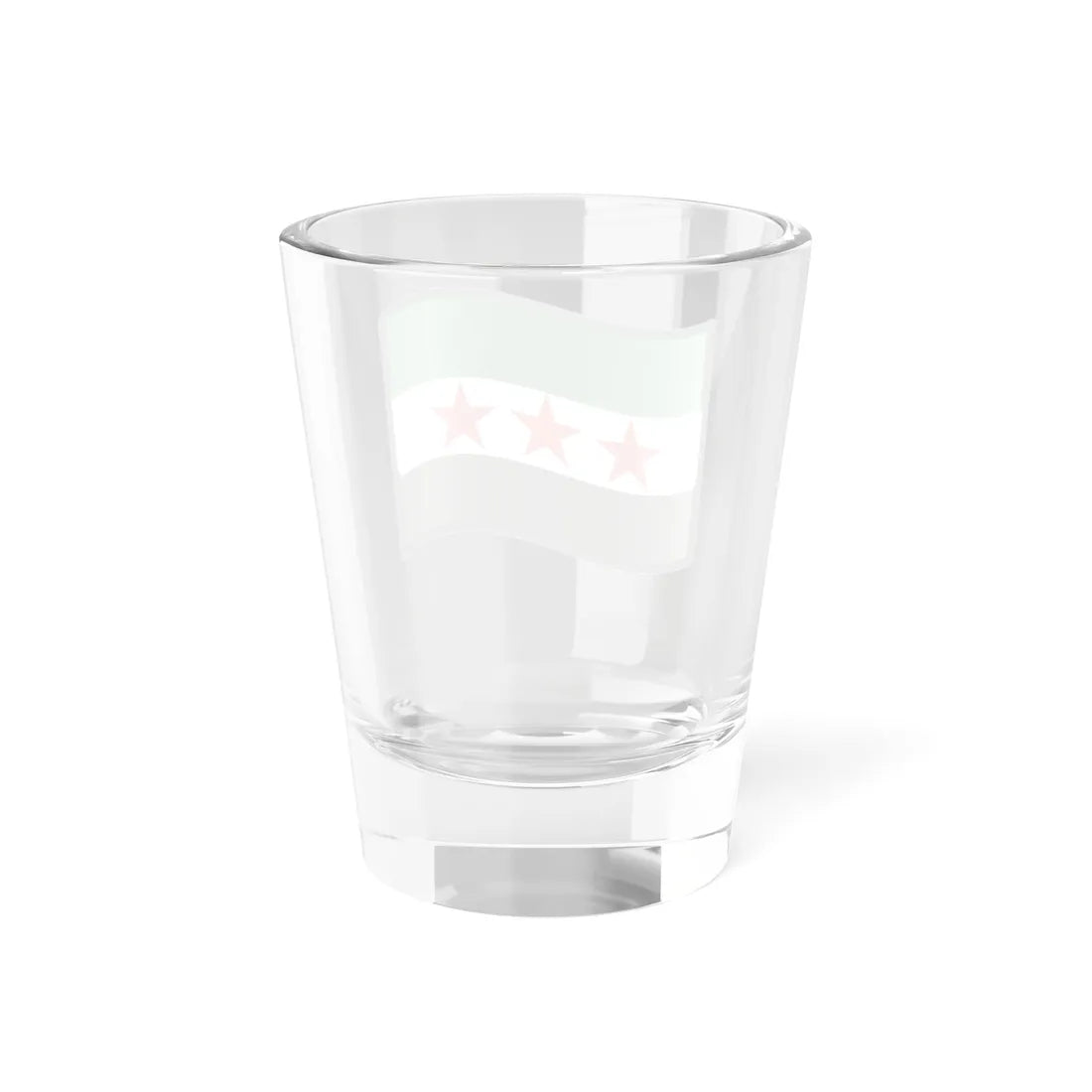 Nuvola Syria flag 1932-1958 and 1961-1963 (Syria) Shot Glass 1.5oz - Go Mug Yourself