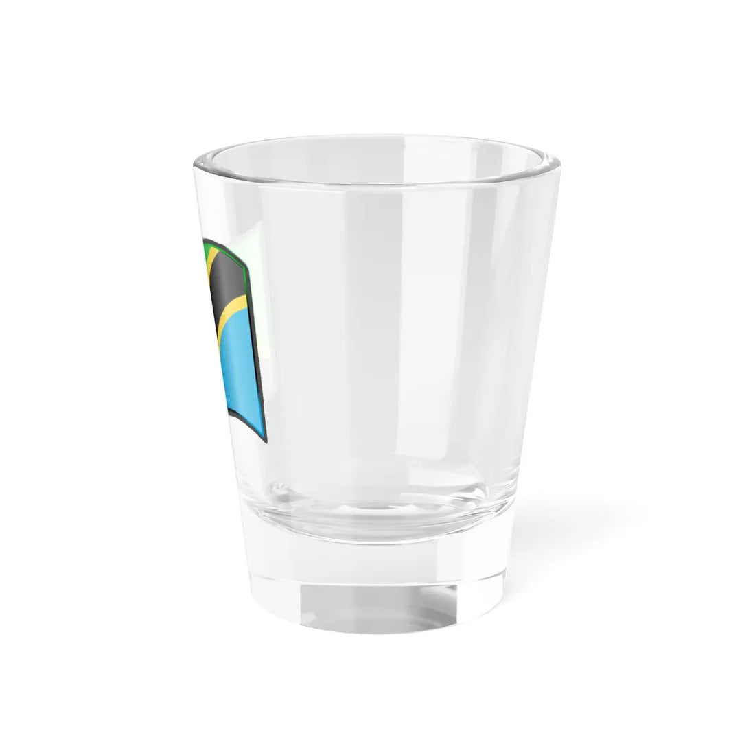 Nuvola Tanzanian flag (Tanzania) Shot Glass 1.5oz - Go Mug Yourself