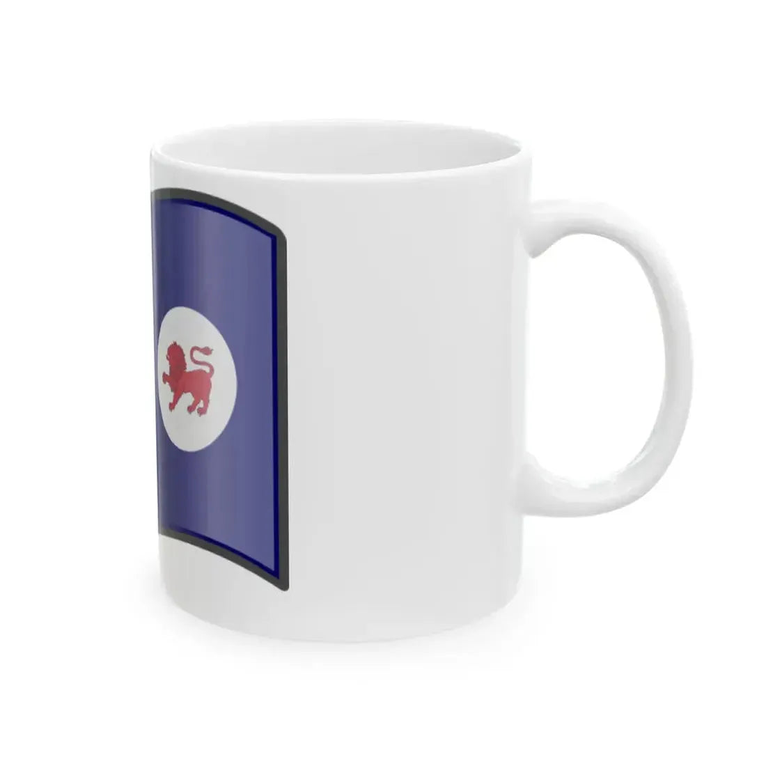 Nuvola Tasmanian flag (Australia) White Coffee Mug - Go Mug Yourself