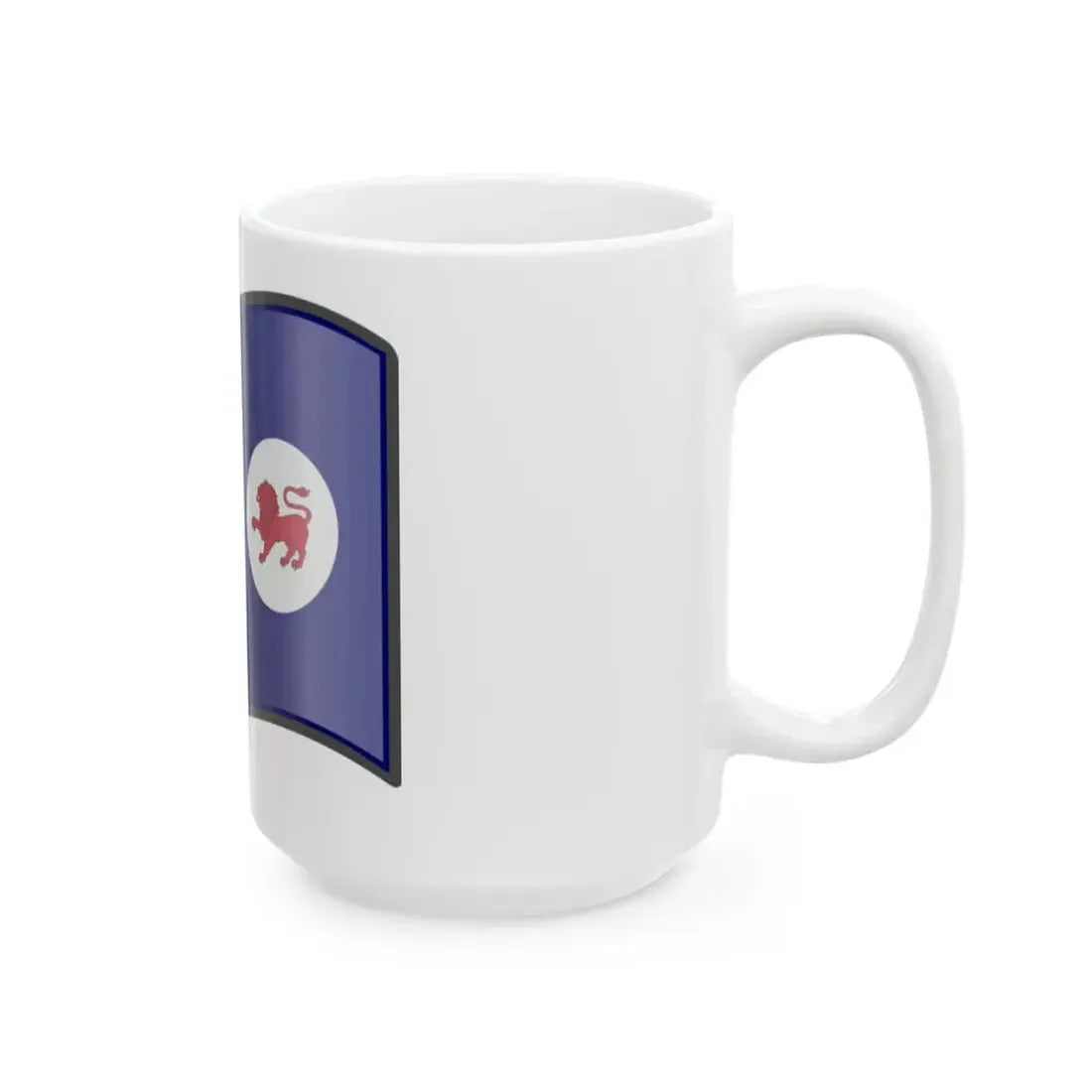 Nuvola Tasmanian flag (Australia) White Coffee Mug - Go Mug Yourself