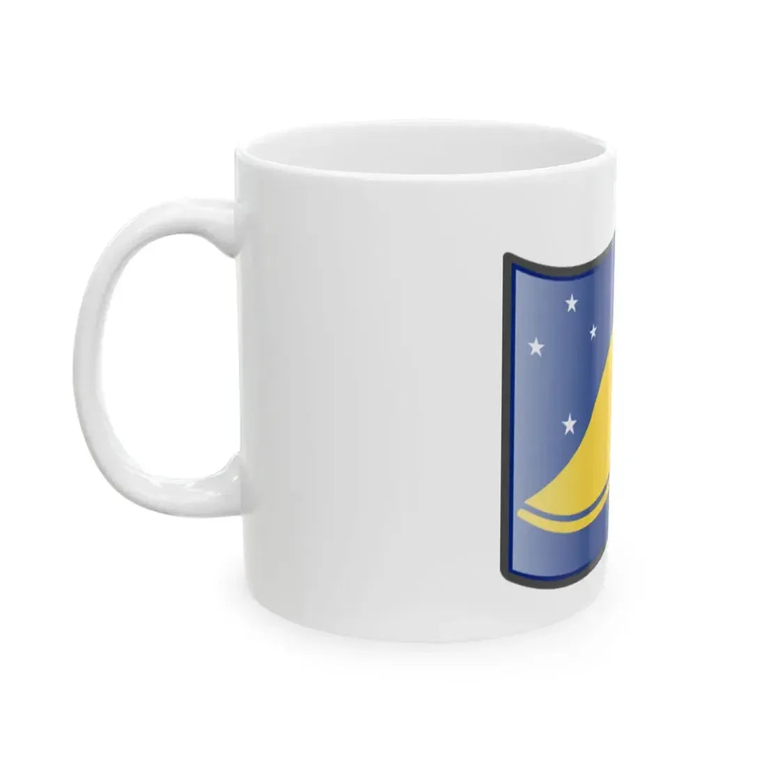 Nuvola Tokelau flag (New Zealand) White Coffee Mug - Go Mug Yourself