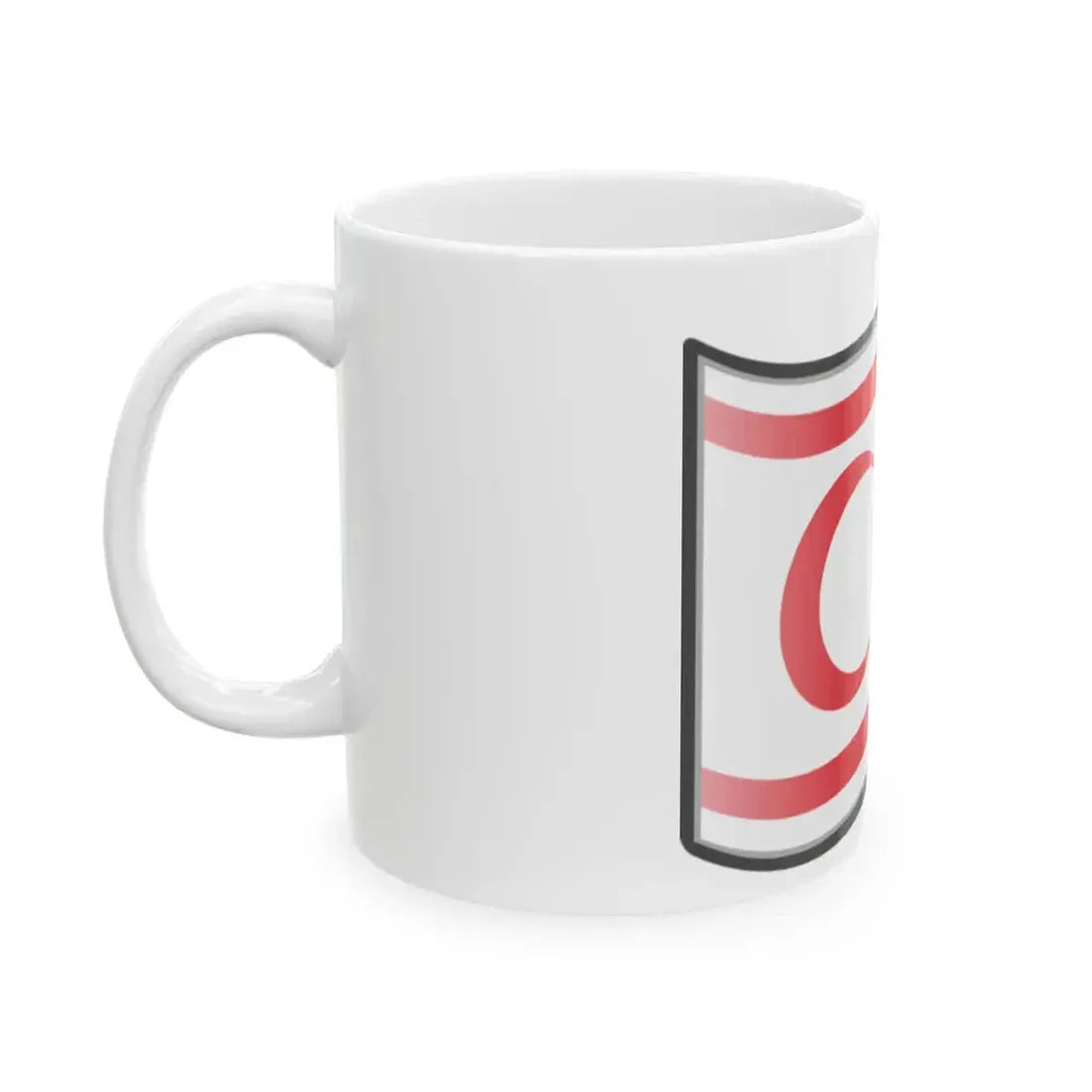 Nuvola Turkish Cypriot flag (Cyprus) White Coffee Mug - Go Mug Yourself