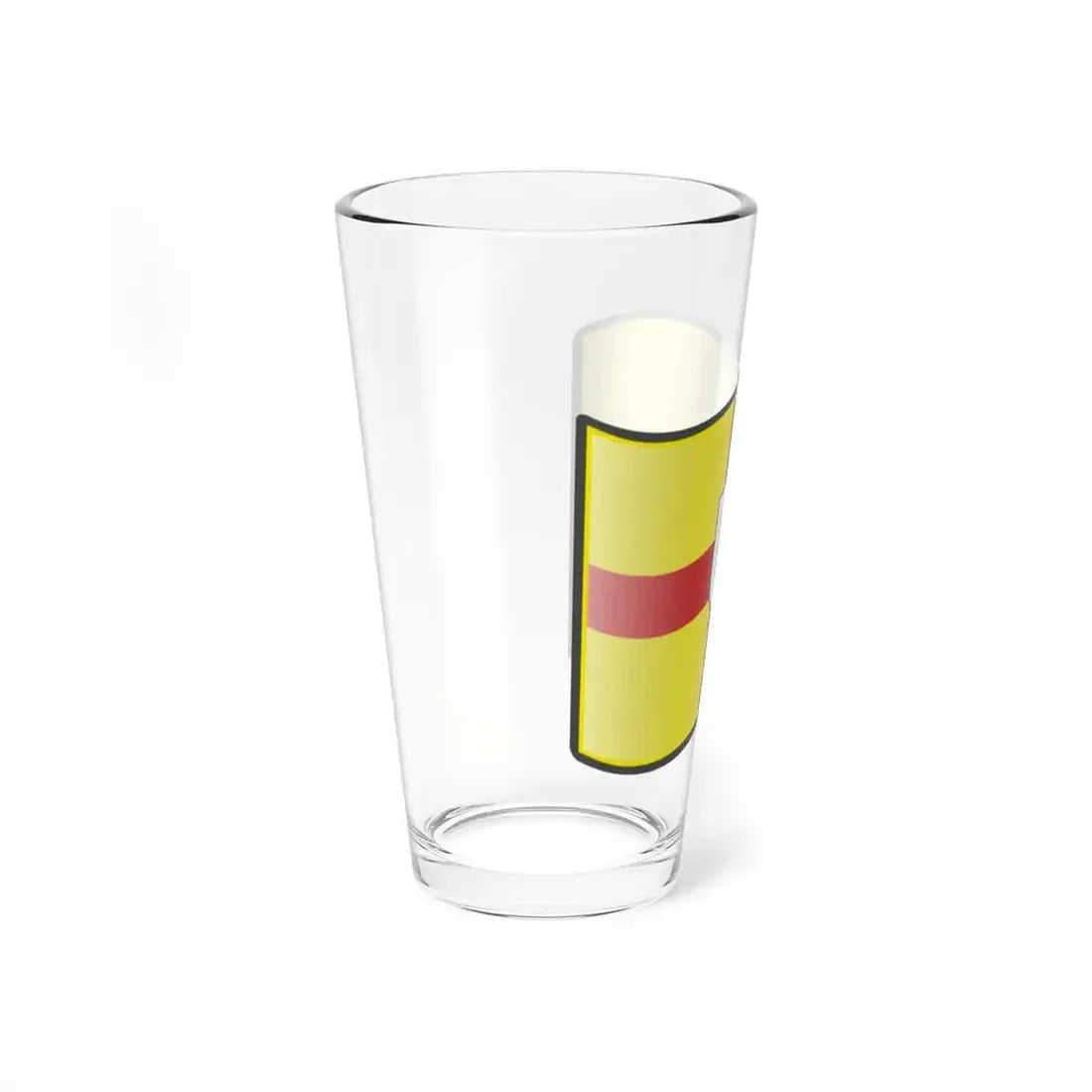 Nuvola Ulster flag (Ireland) Pint Glass 16oz - Go Mug Yourself