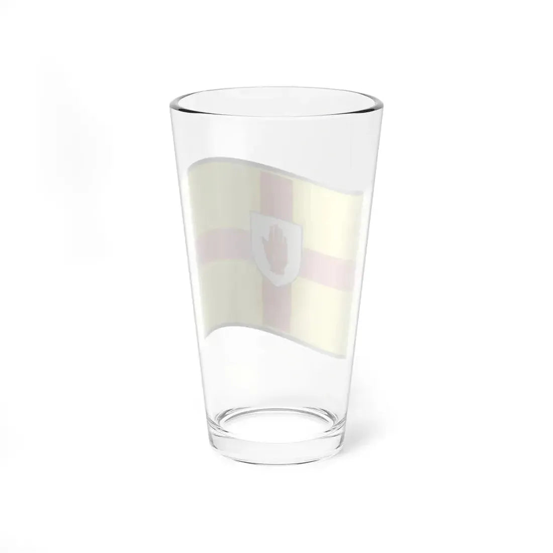 Nuvola Ulster flag (Ireland) Pint Glass 16oz - Go Mug Yourself