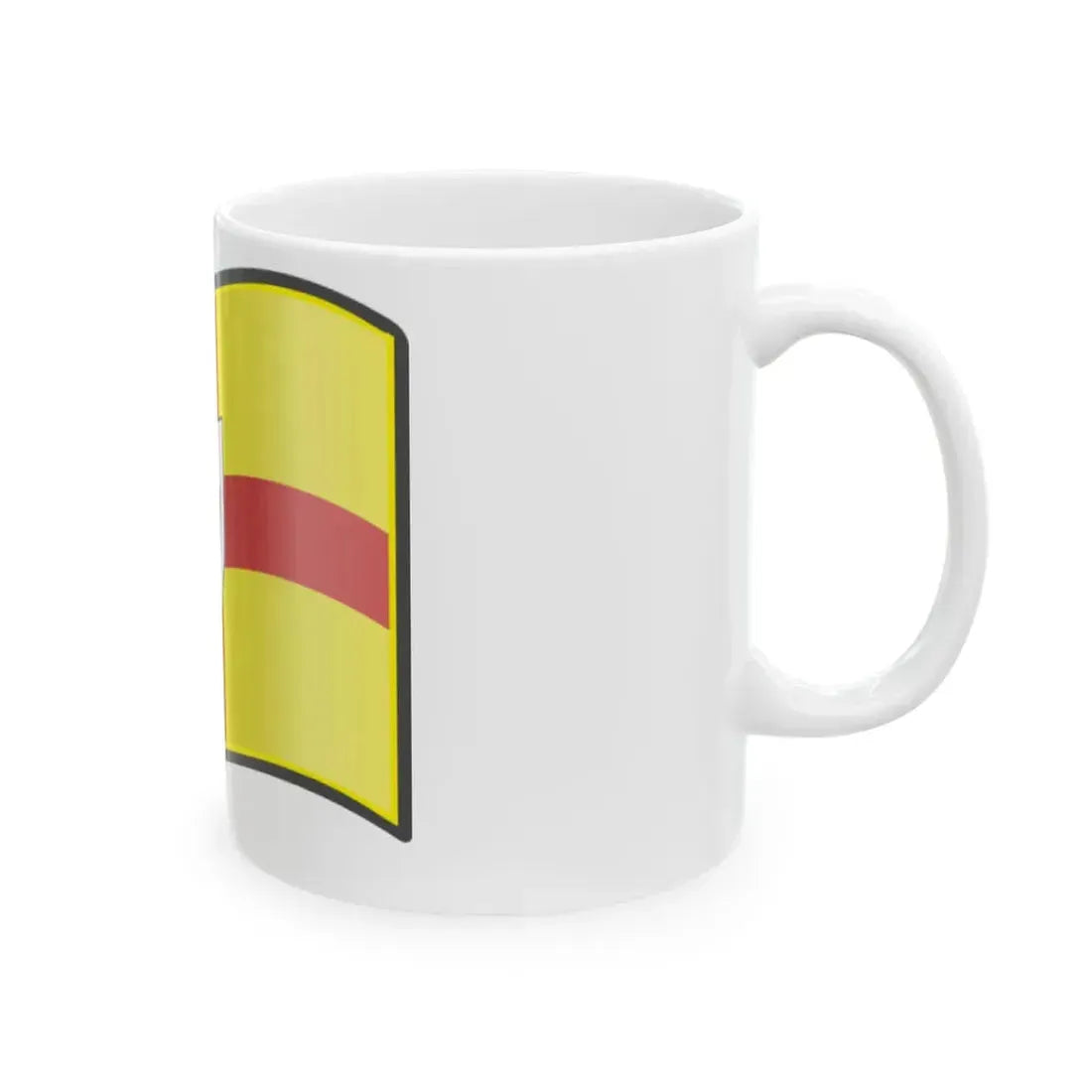 Nuvola Ulster flag (Ireland) White Coffee Mug - Go Mug Yourself